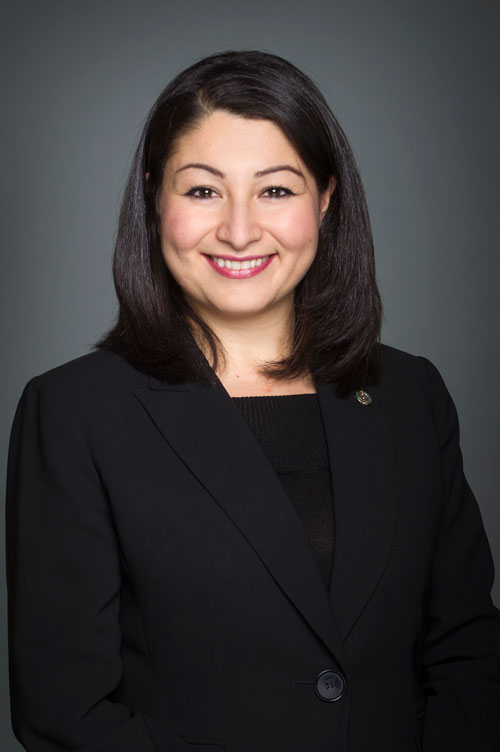L’honorable Maryam Monsef, ministre de la Condition féminine